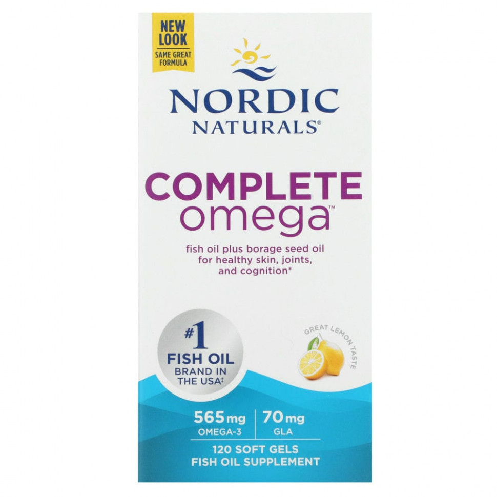   Nordic Naturals, Complete Omega,   , 282,5 , 120    -     , -  