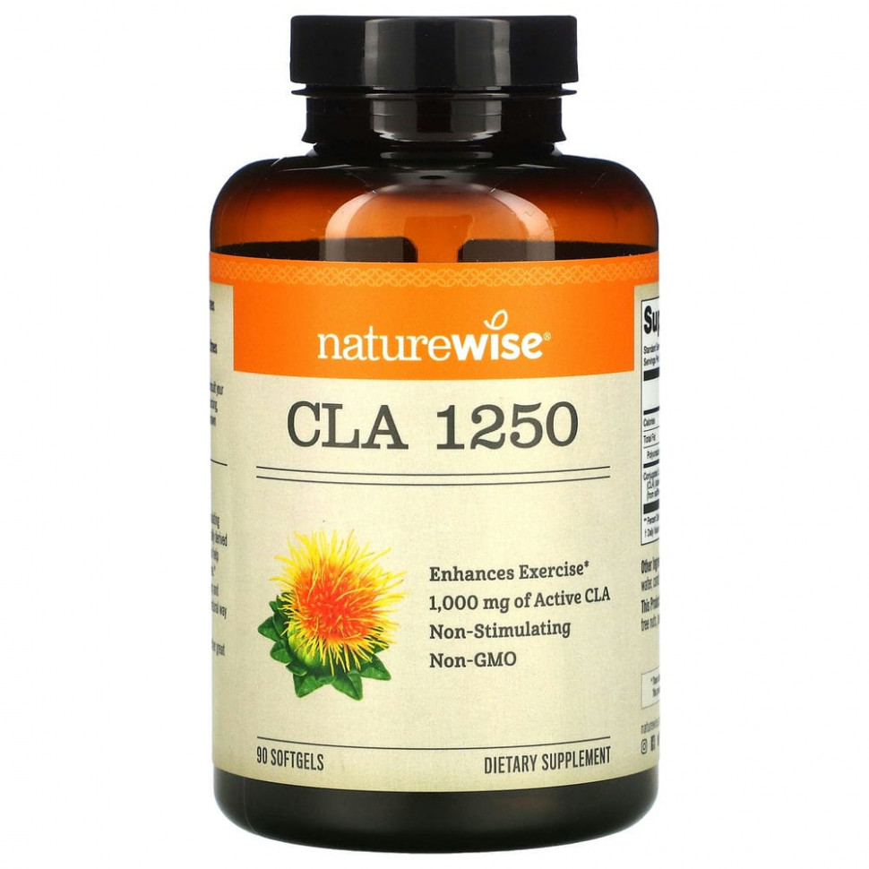   NatureWise, CLA 1250, 1000 , 90     -     , -  