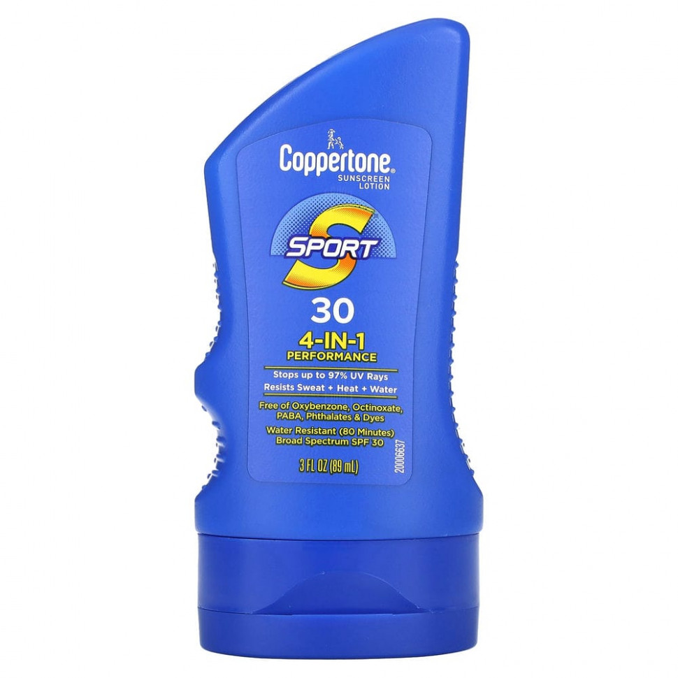   Coppertone, Sport,  ,  4--1, SPF 30, 89  (3 . )   -     , -  