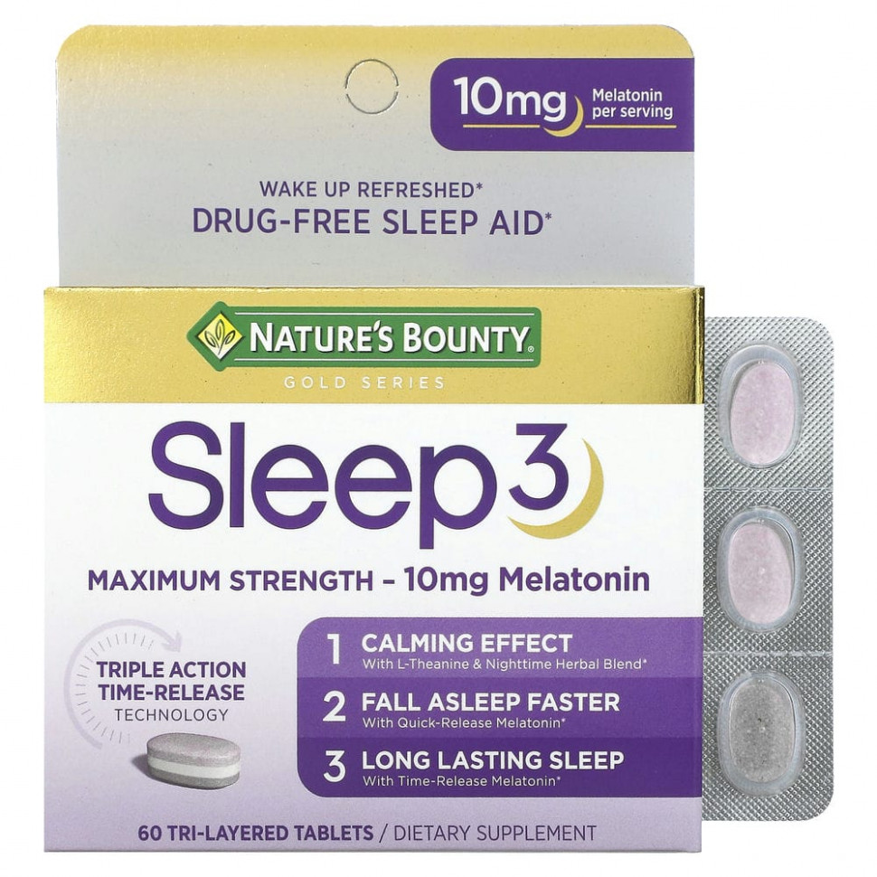   Nature's Bounty, Sleep 3,      ,   , 60     -     , -  