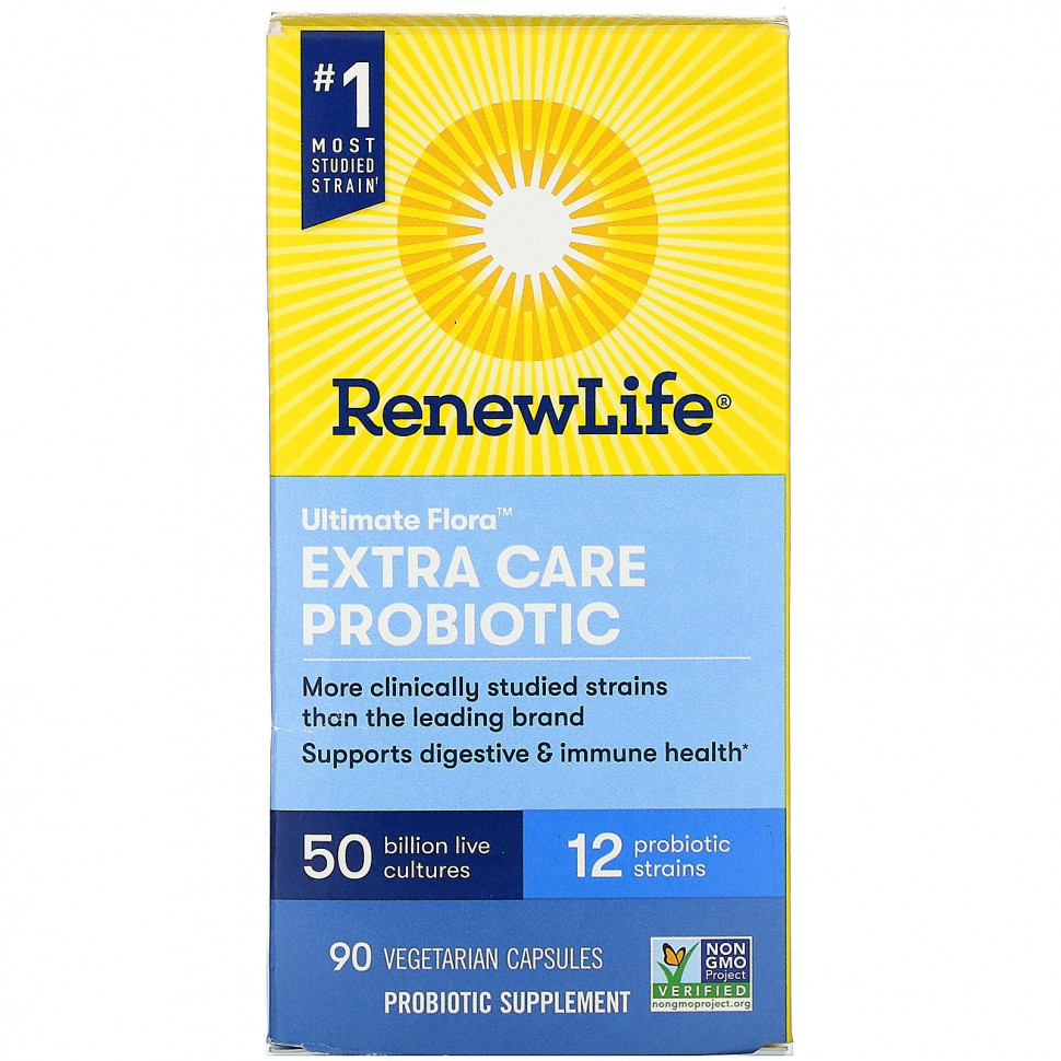   Renew Life, Ultimate Flora,     , 50   , 90     -     , -  