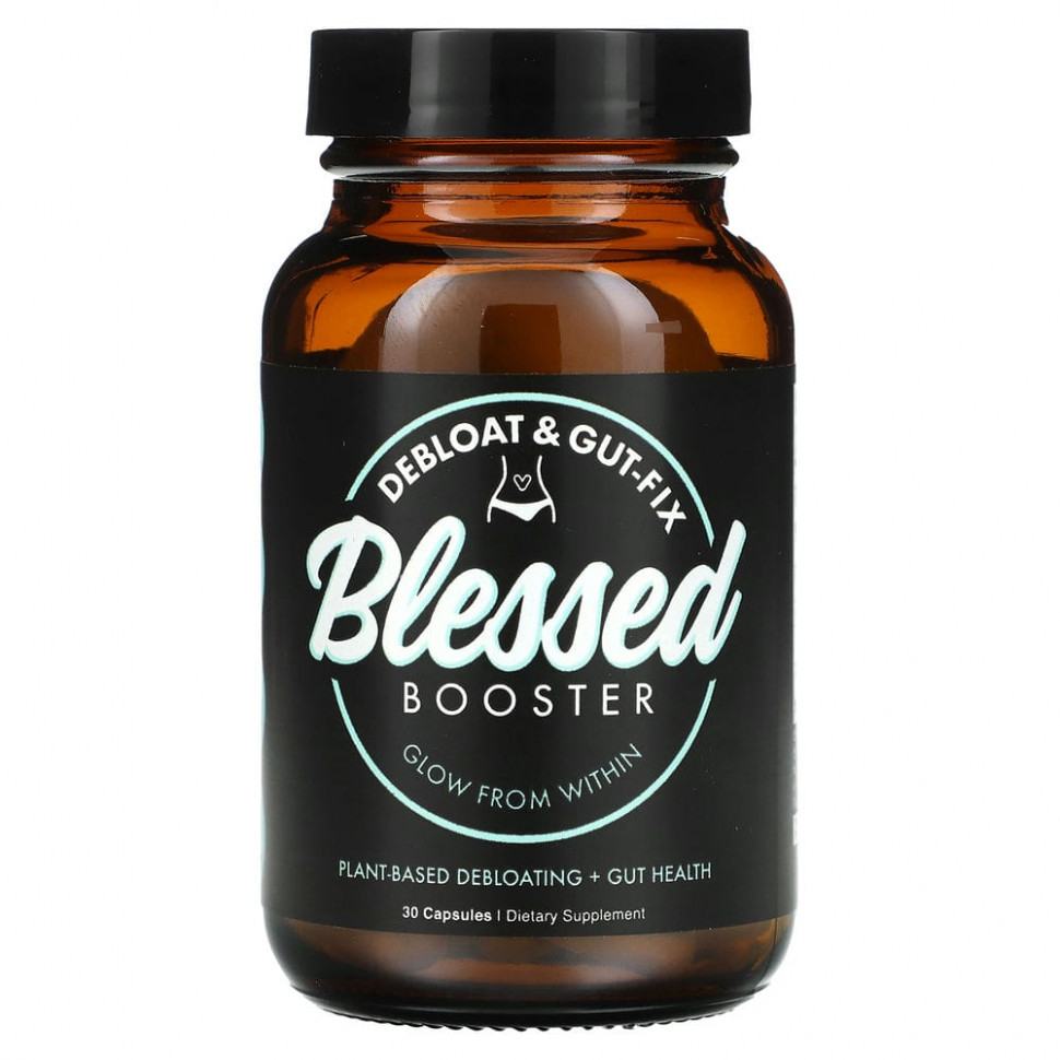   Blessed, Debloat & Gut-Fix Booster, 30    -     , -  