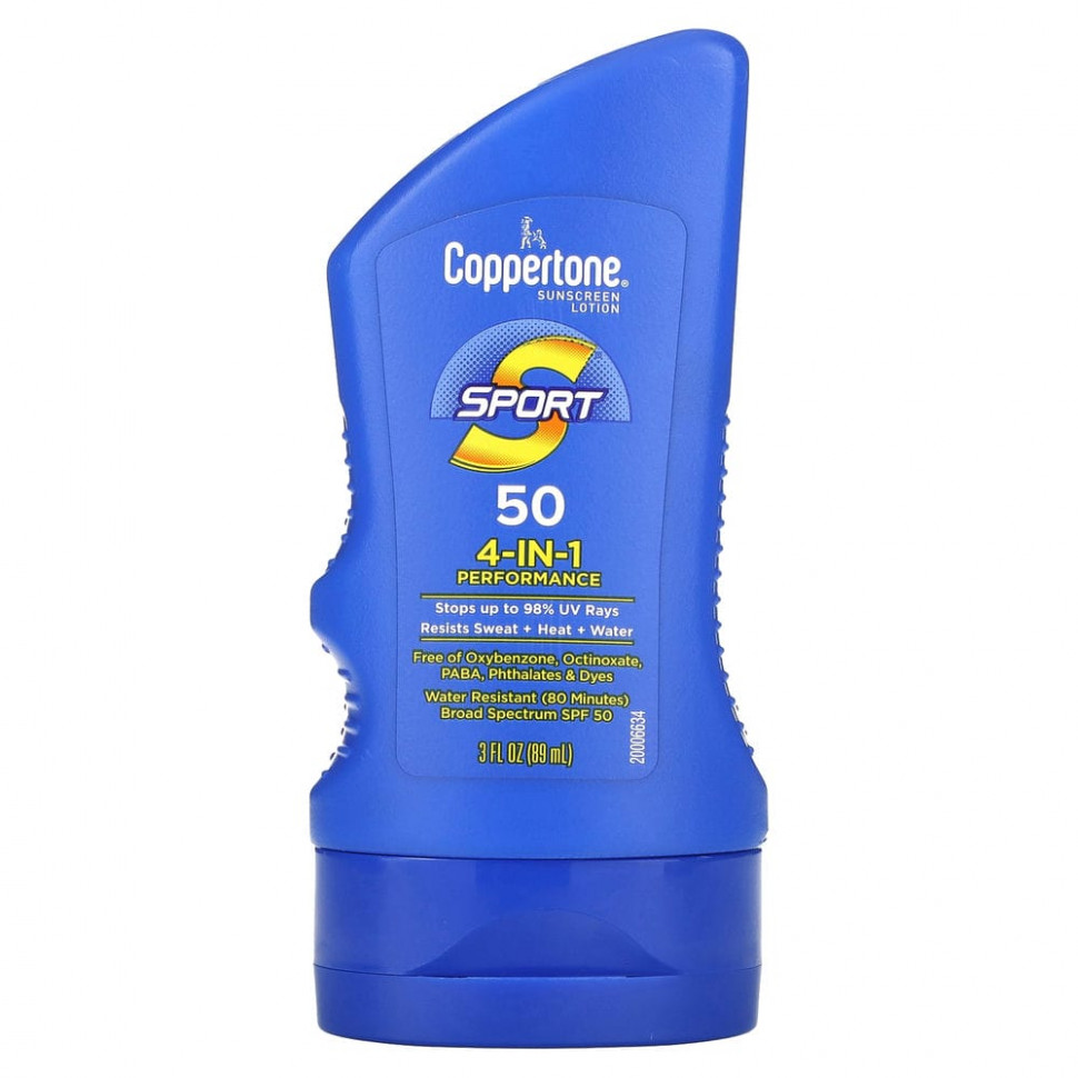   Coppertone, Sport,  ,  4--1, SPF 50, 89  (3 . )   -     , -  