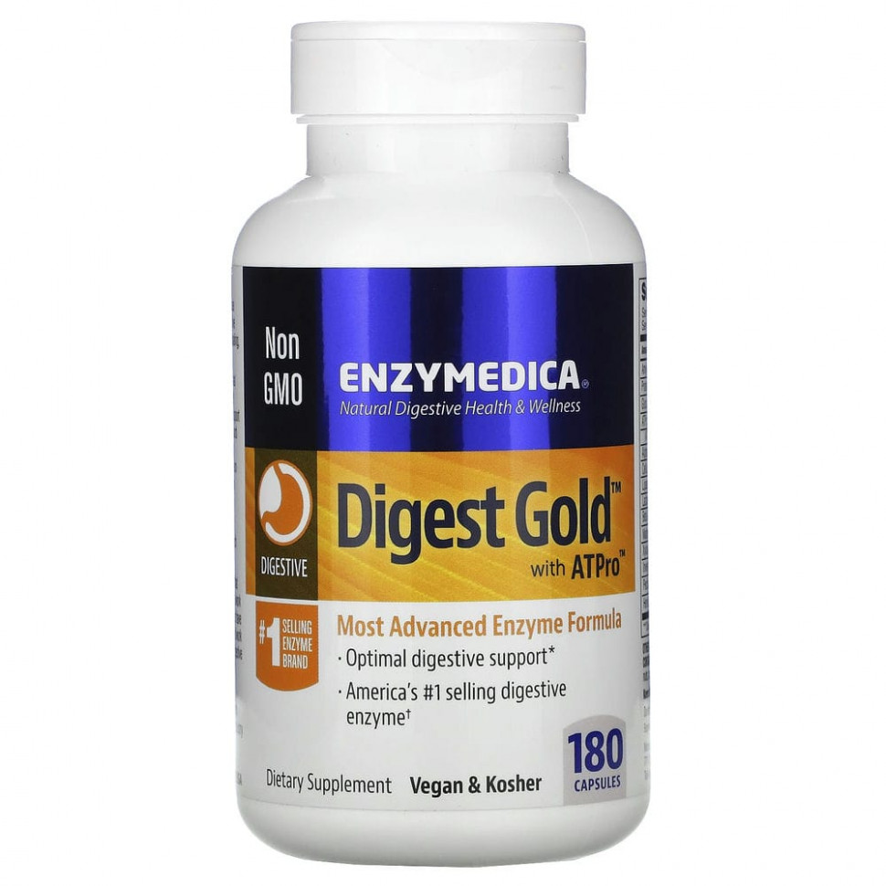   Enzymedica, Digest Gold  ATPro, 180    -     , -  