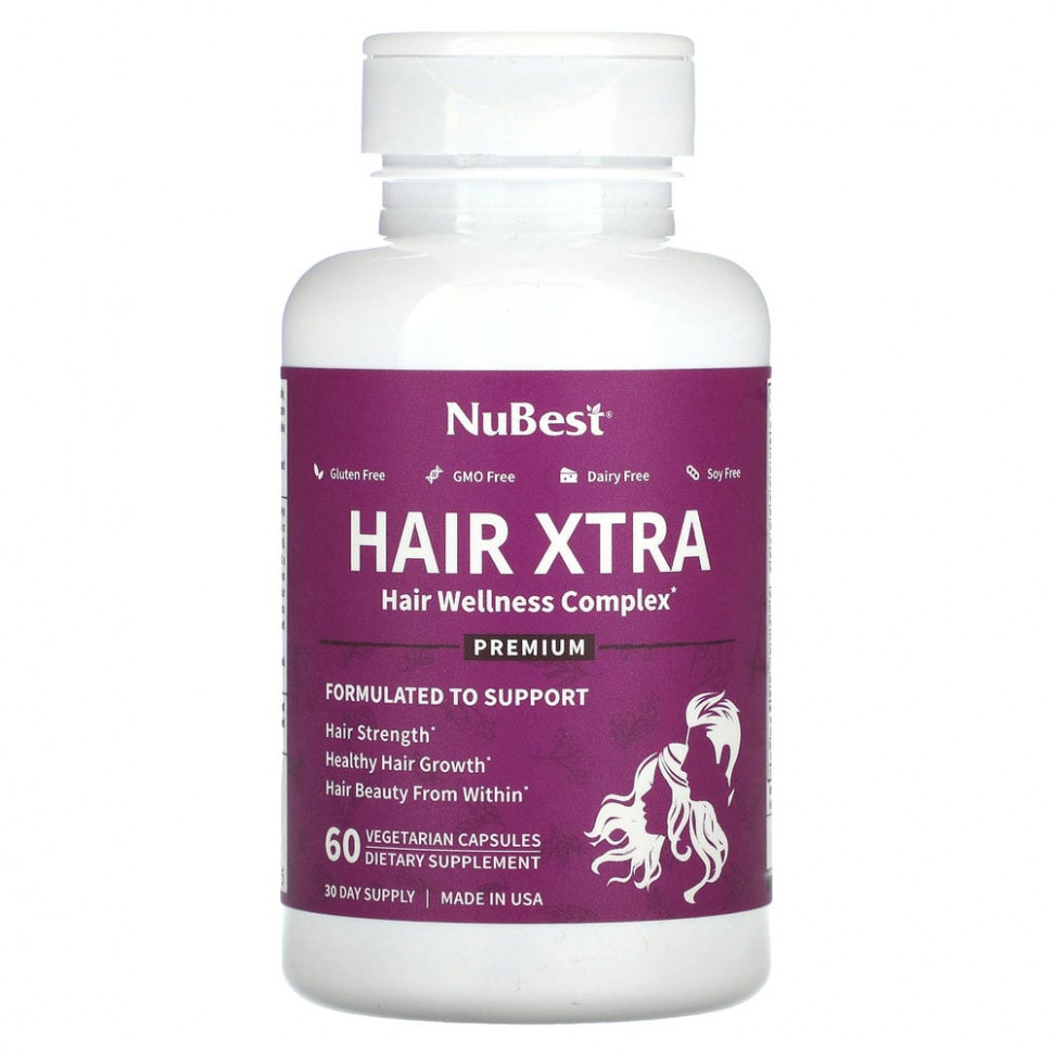  NuBest, Hair Xtra, 60    IHerb ()