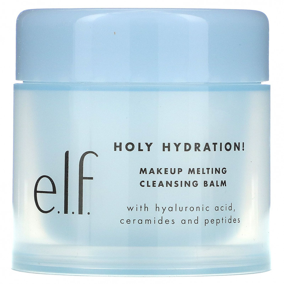   E.L.F., Holy Hydration, Makeup Melting Cleansing Balm, 2 oz (56.5 g)   -     , -  