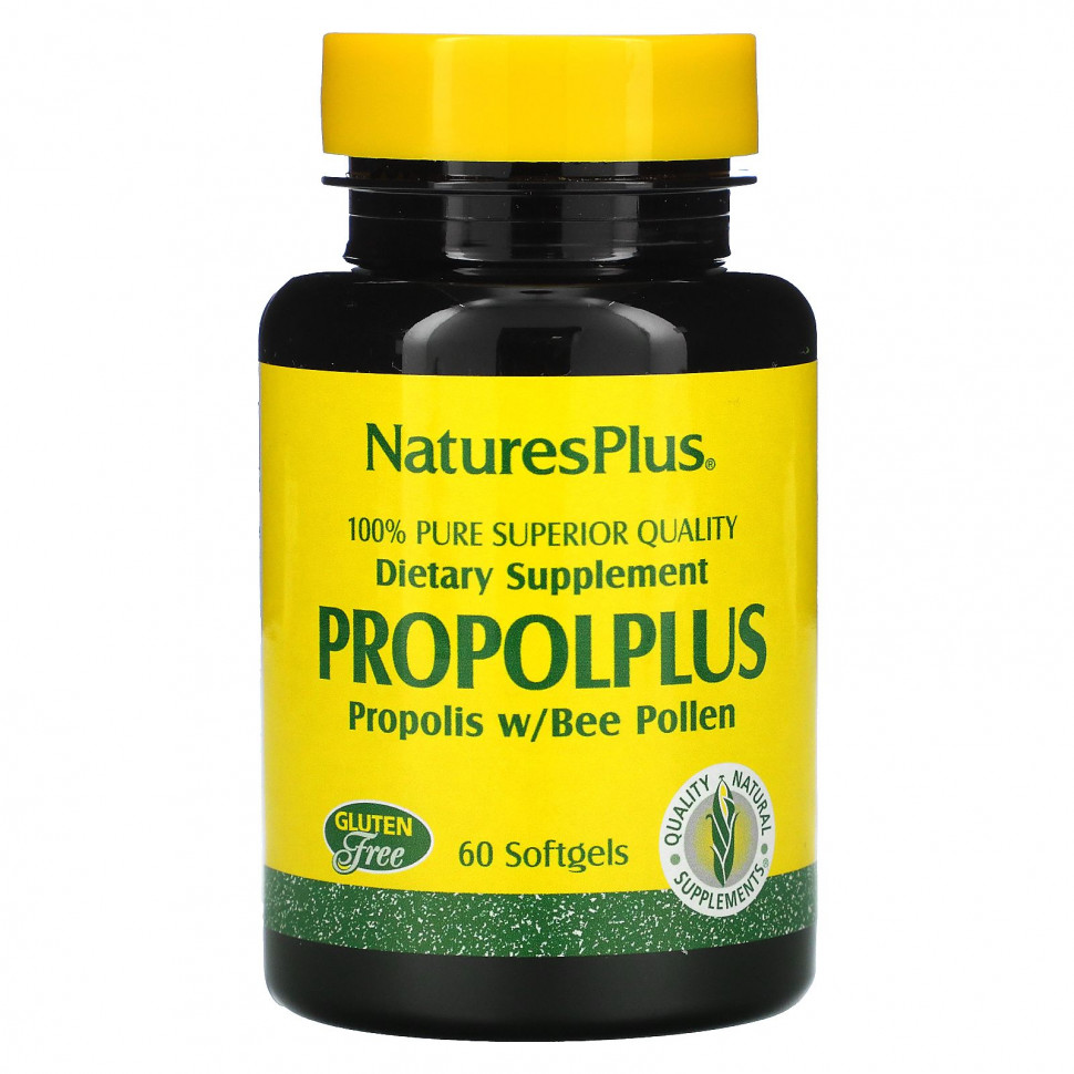   NaturesPlus, Propolplus,    , 60    -     , -,   