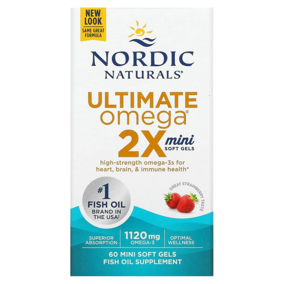   Nordic Naturals, Ultimate Omega 2X,   , 560 , 60 -   -     , -  