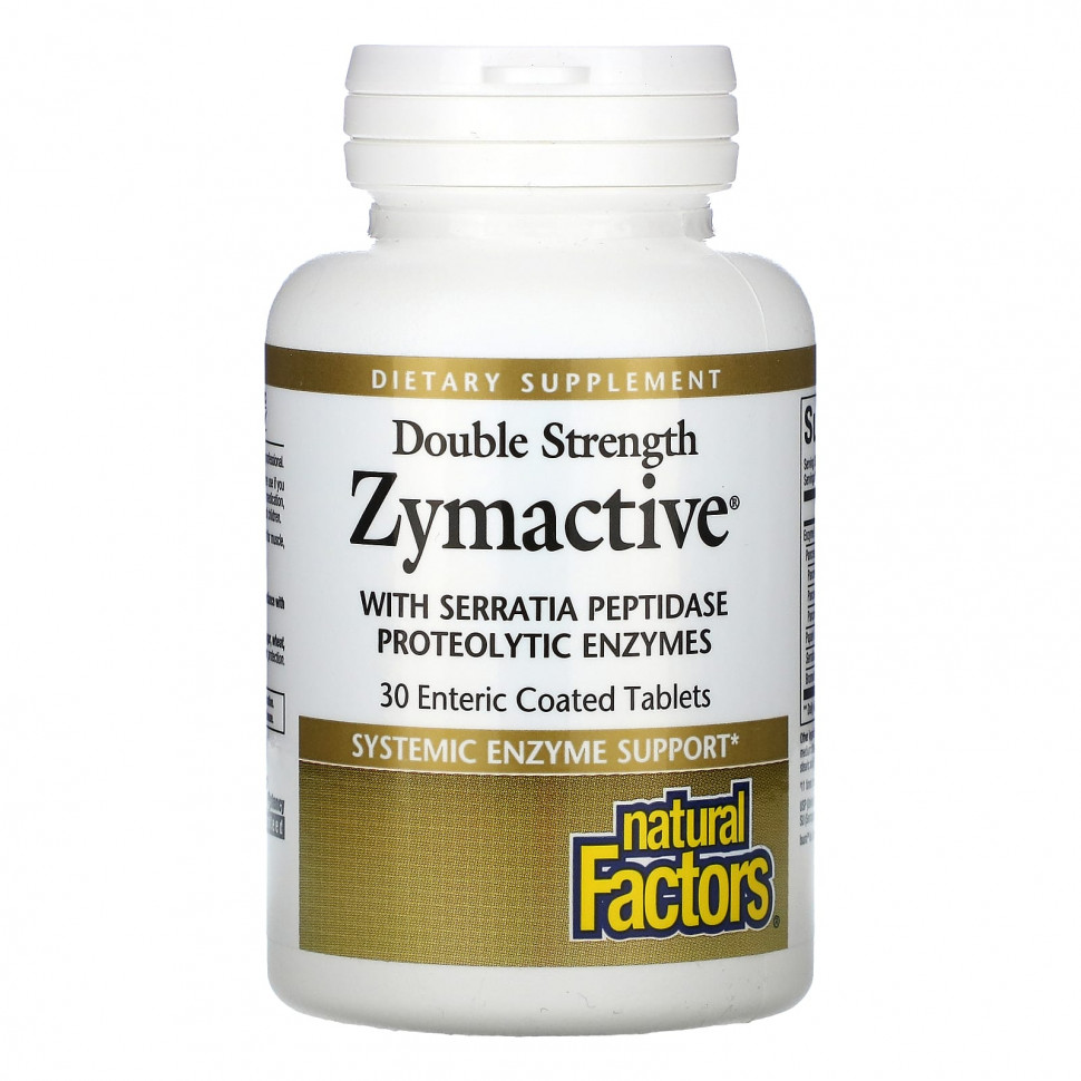   Natural Factors, Zymactive,   , 30 ,      -     , -,   