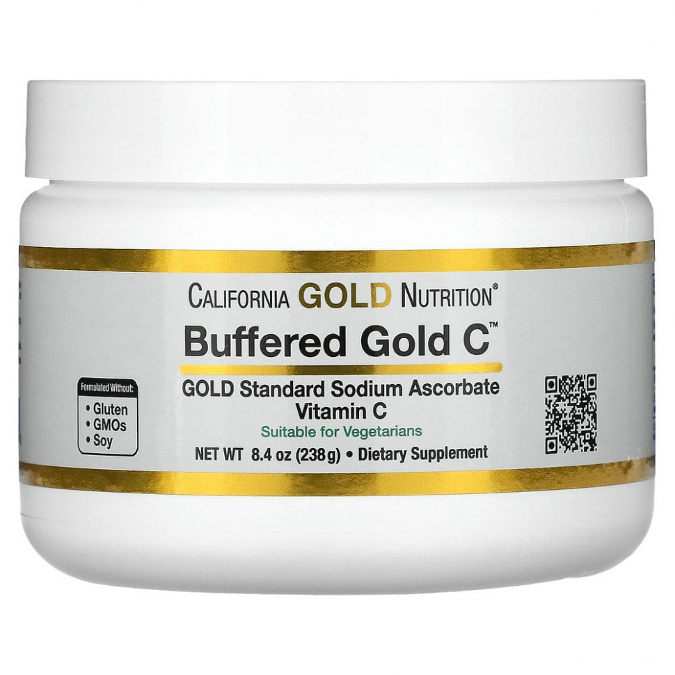   California Gold Nutrition, Buffered Gold C,    C   ,  , 238  (8,4 )   -     , -,   