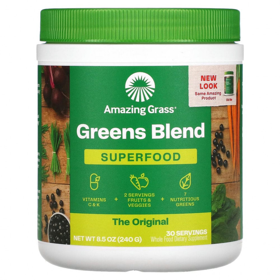   Amazing Grass, Green Superfood, The Original, 240  (8,5 )   -     , -  