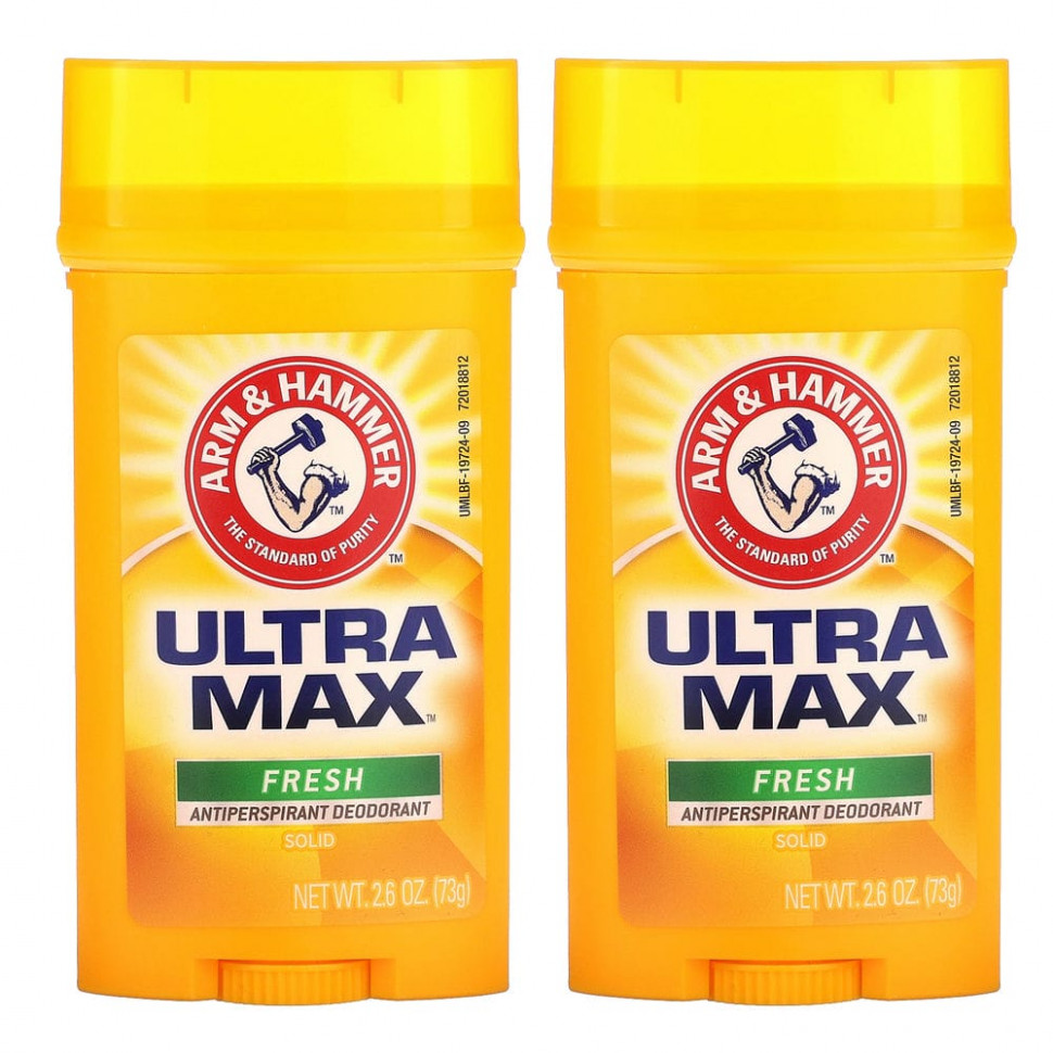   Arm & Hammer, UltraMax,  -, , 2   73  (2,6 )   -     , -  