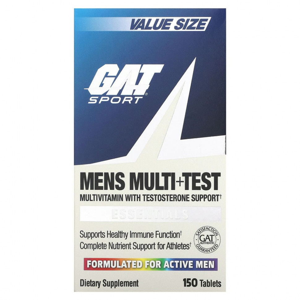  GAT, Mens Multi + Test, 150   IHerb ()