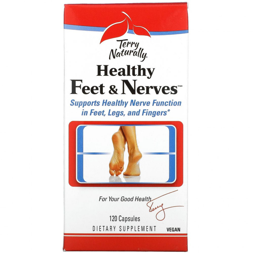   Terry Naturally, Terry Naturally, Healthy Feet & Nerves,    , 120    -     , -,   
