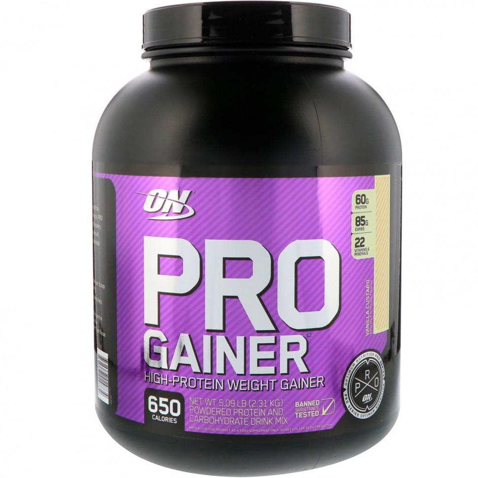   Optimum Nutrition, PRO GAINER,        ,  , 2,31  (5,09 )   -     , -,   