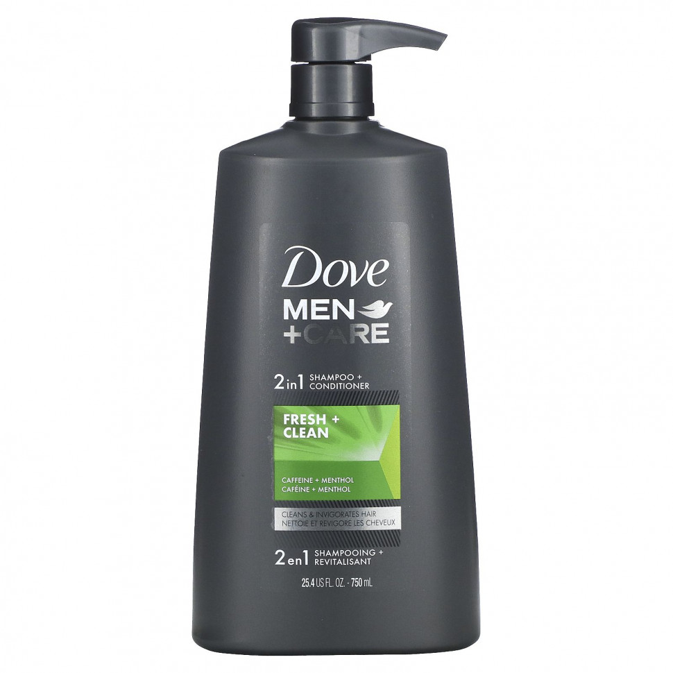   Dove, Men + Care,    2  1, Fresh & Clean, 750  (25,4 . )   -     , -  