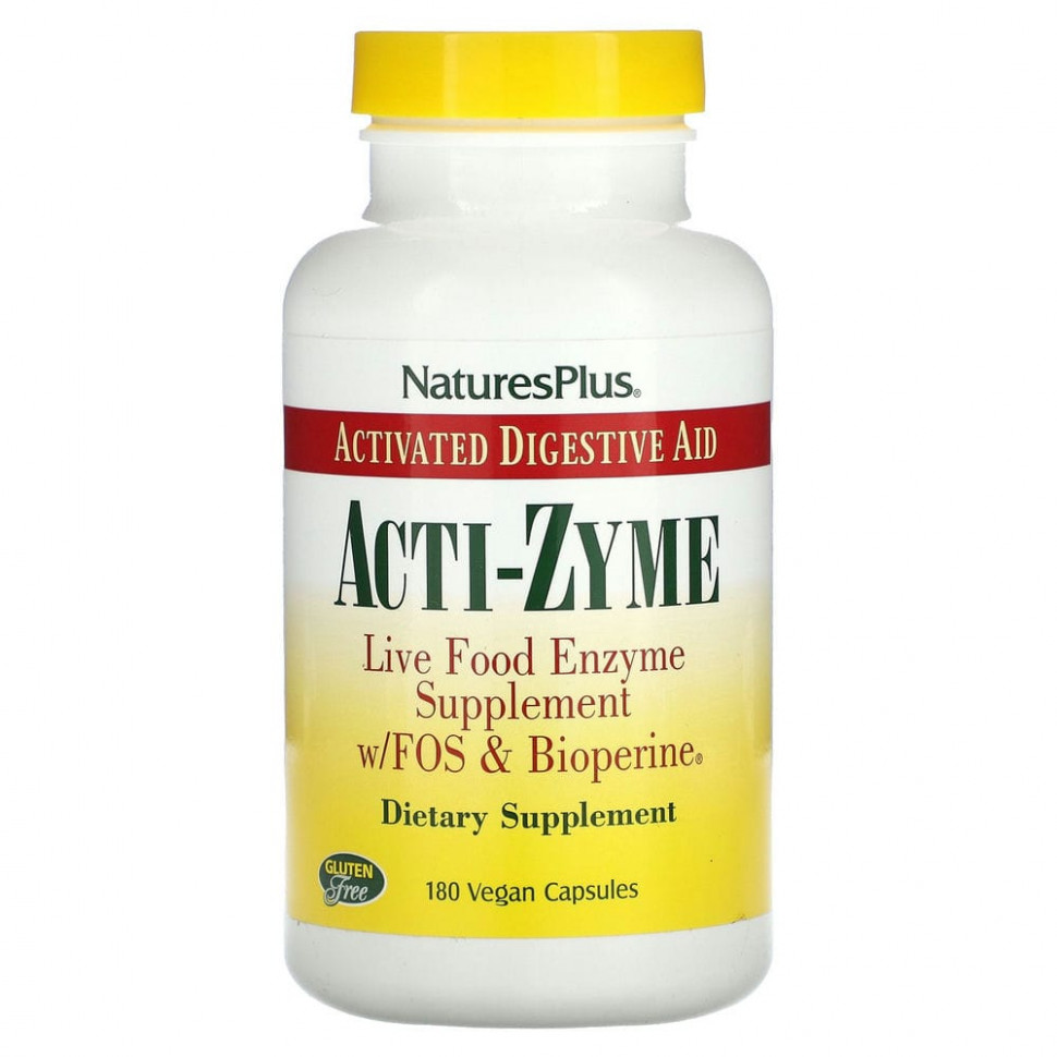   NaturesPlus, Acti-Zyme, 180     -     , -  