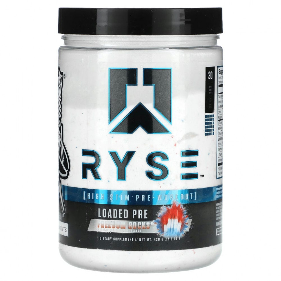   Ryse Supps, Loaded Pre, Freedom Rocks, 420  (14,8 )   -     , -  