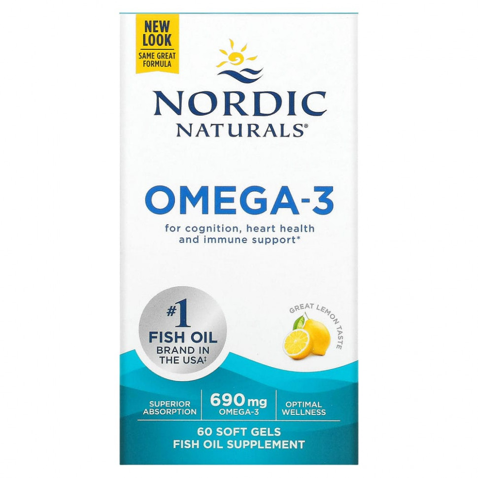   Nordic Naturals, -3,   , 345 , 60    -     , -  