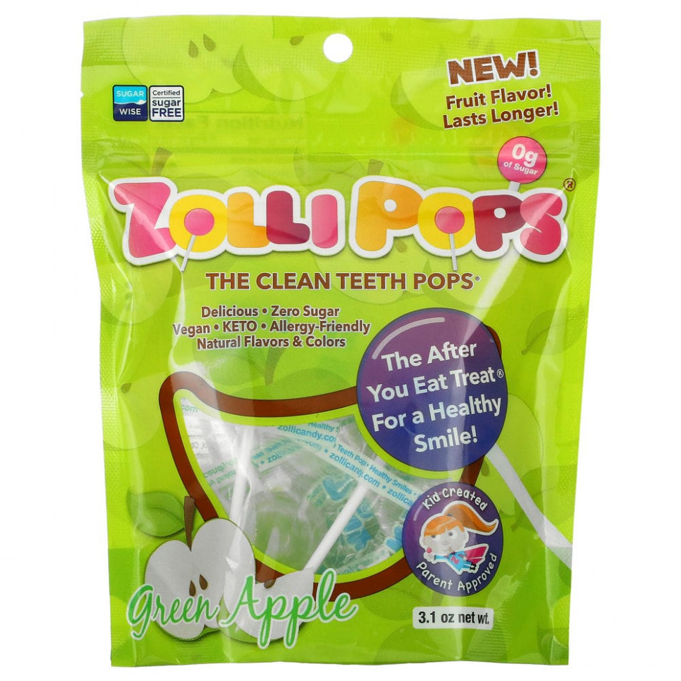   Zollipops, The Clean Teeth Pops,  , 3,1    -     , -  