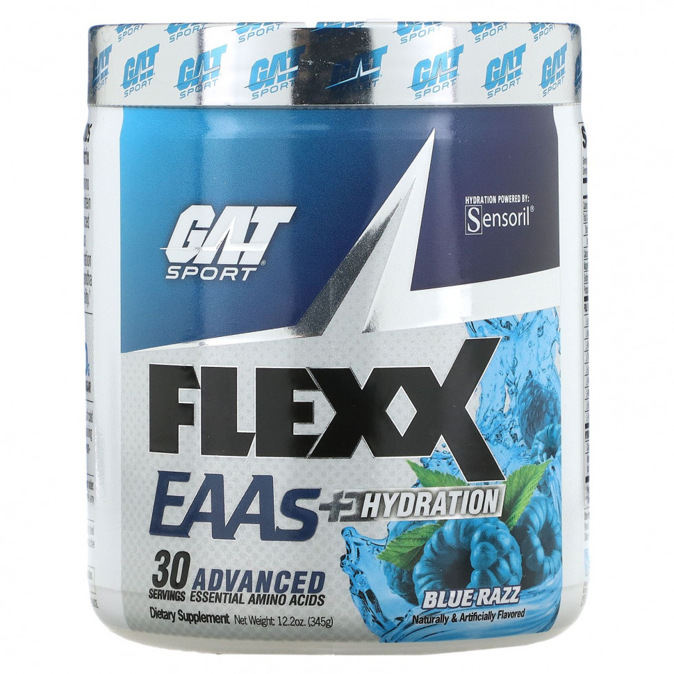   GAT, Flexx EAA + Hydration, Blue Razz, 360  (12,69 )   -     , -  