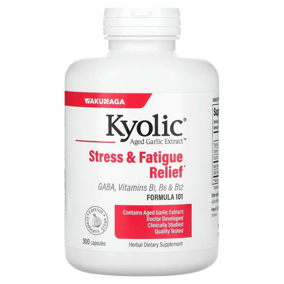   Kyolic, Aged Garlic Extract,   ,    ,  101, 300    -     , -  