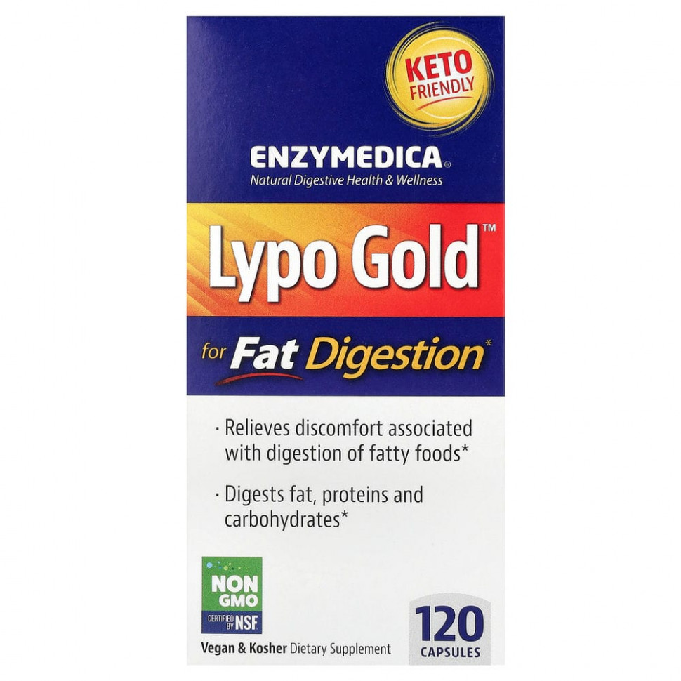   Enzymedica, Lypo Gold,    , 120    -     , -  