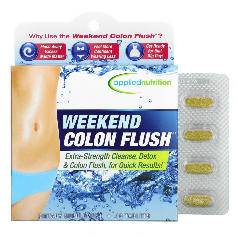   appliednutrition, Weekend Colon Flush, 16    -     , -,   
