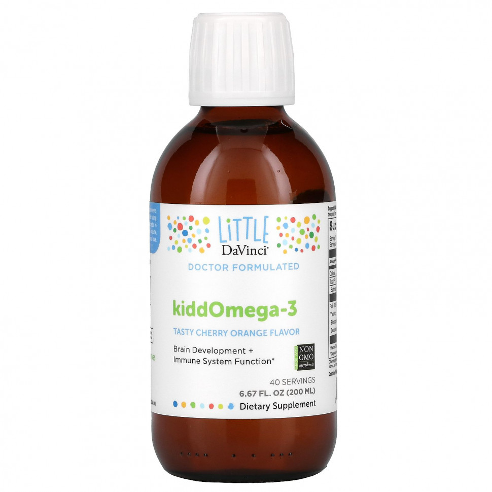   Little DaVinci, KiddOmega-3,    , 200  (6,67 . )   -     , -  