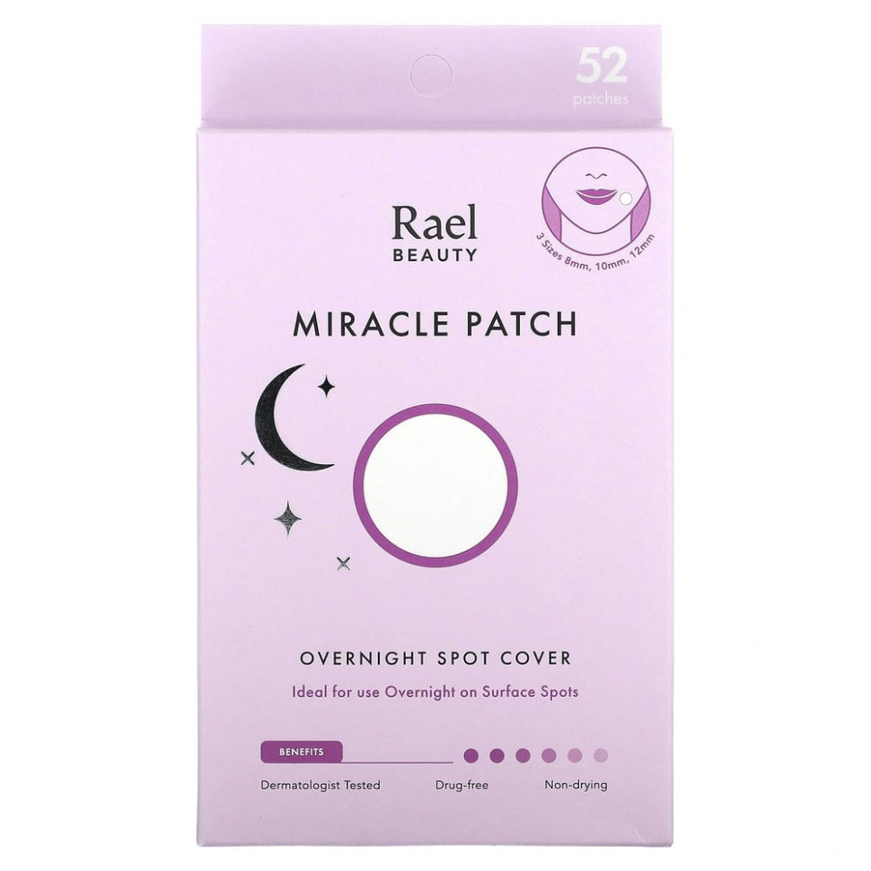   Rael, Inc., Beauty, Miracle Patch,  , 52    -     , -  