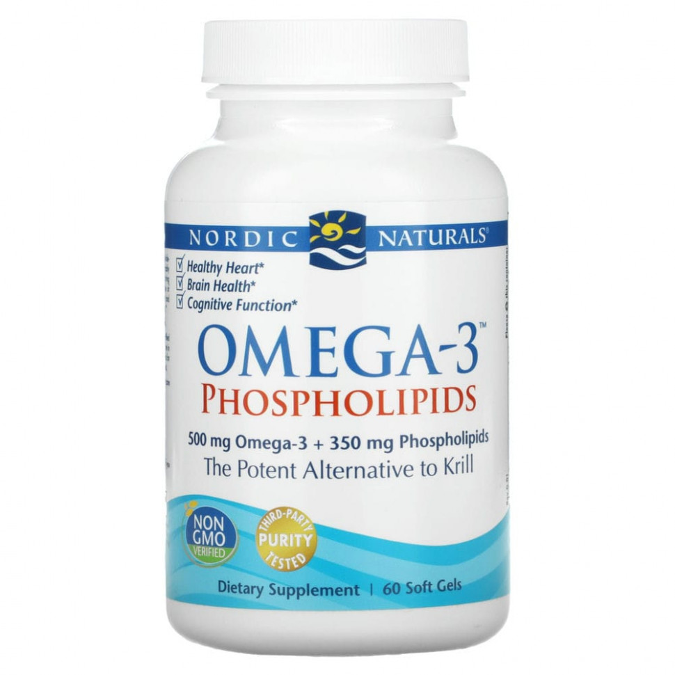   Nordic Naturals, Omega-3  , 60    -     , -  