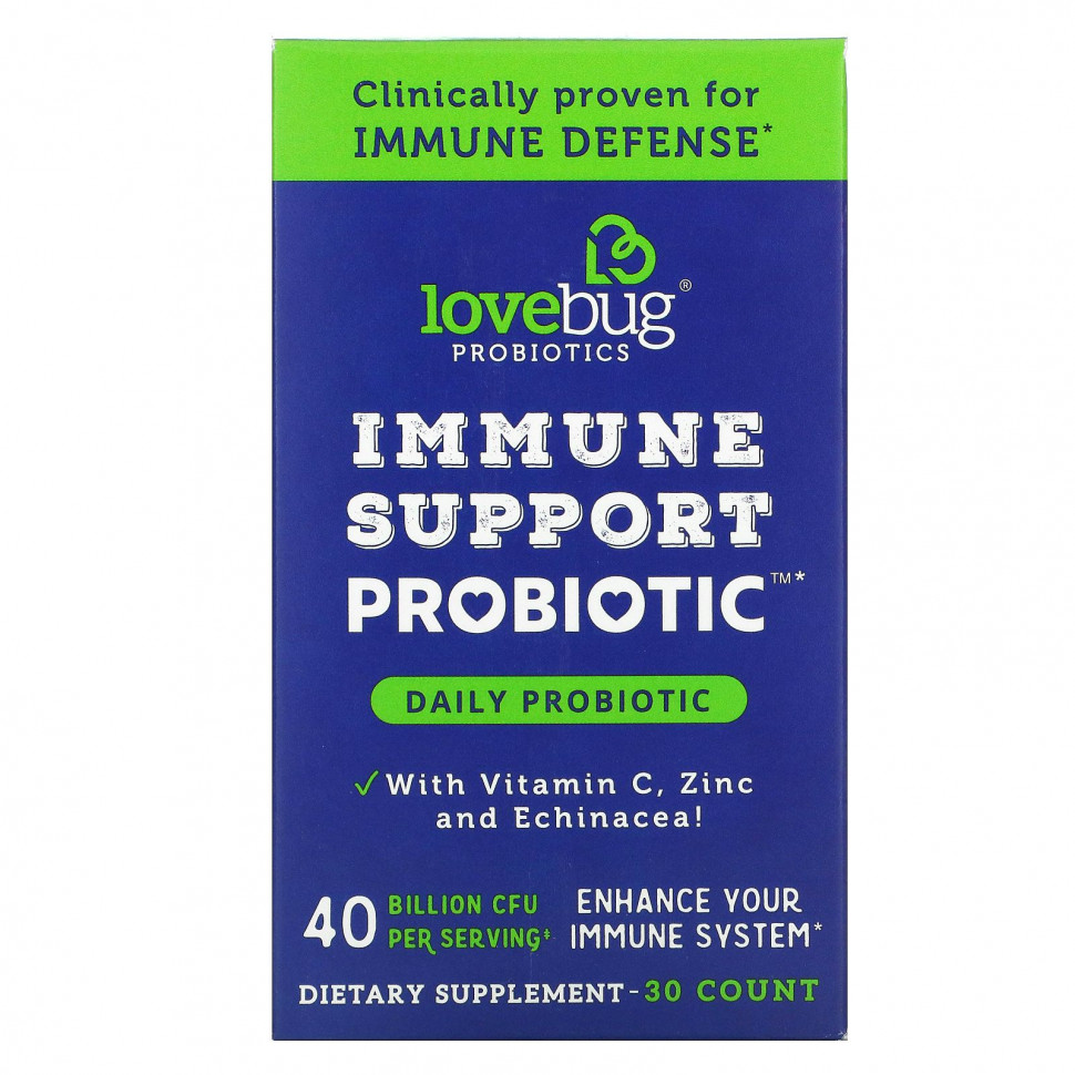   LoveBug Probiotics,    ,   , 40 . , 30    -     , -  