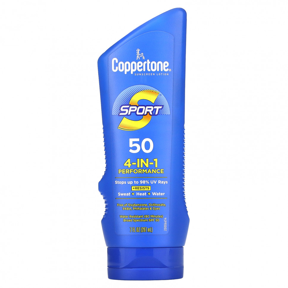   Coppertone, Sport,  ,  4--1, SPF 50, 207  (7 . )   -     , -  