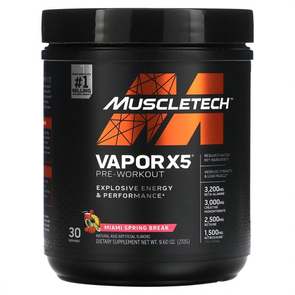   Muscletech, VaporX5, Next Gen,  ,   Miami Spring Break, 272  (9,60 )   -     , -  