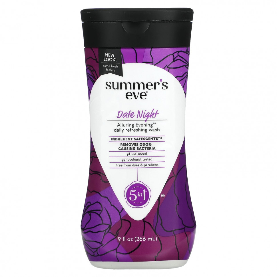   Summer's Eve, Alluring Evening Daily Refreshing Wash, Date Night, 266  (9 . )   -     , -  