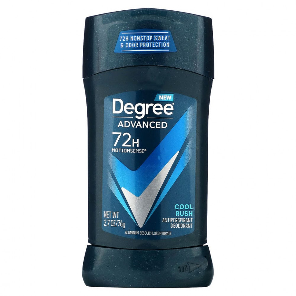   Degree, Advanced 72 Hour MotionSens, -, Cool Rush, 76  (2,7 )   -     , -  