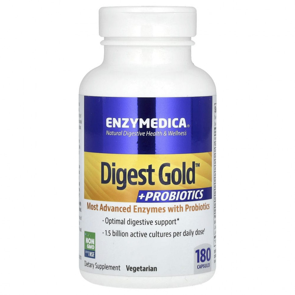   Enzymedica, Digest Gold,   , 180    -     , -  