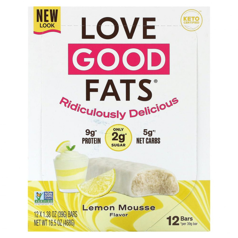   Love Good Fats, ,  , 12   39  (1,38 )   -     , -  