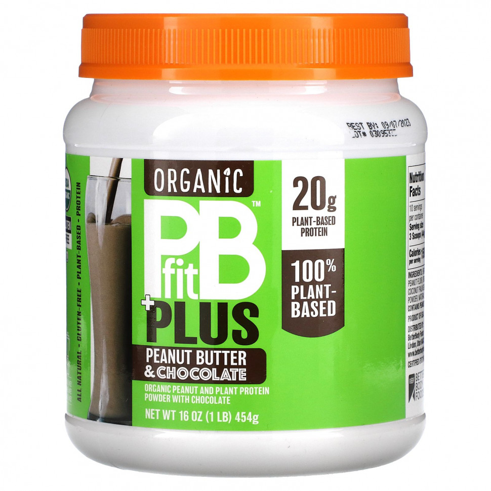   PBfit, Organic PB Fit Plus,    , 454  (1 )   -     , -  