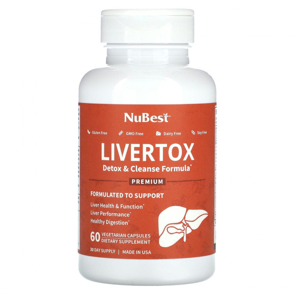   NuBest, Livertox, 60     -     , -  