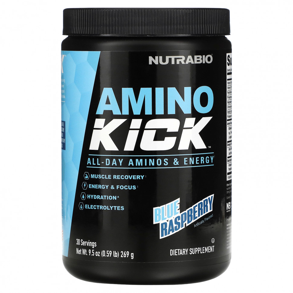   Nutrabio Labs, Amino Kick,  , 269  (0,59 )   -     , -  