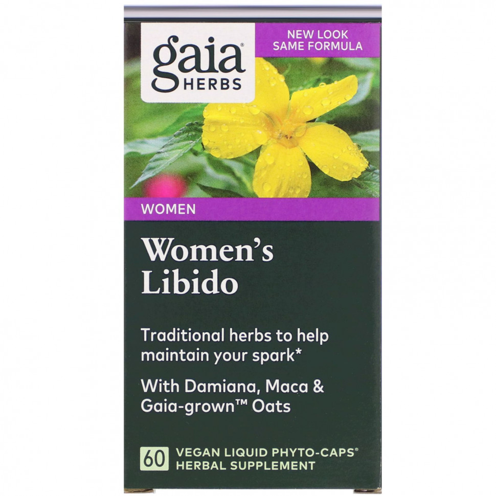   Gaia Herbs, Women's Libido, 60  -     -     , -  