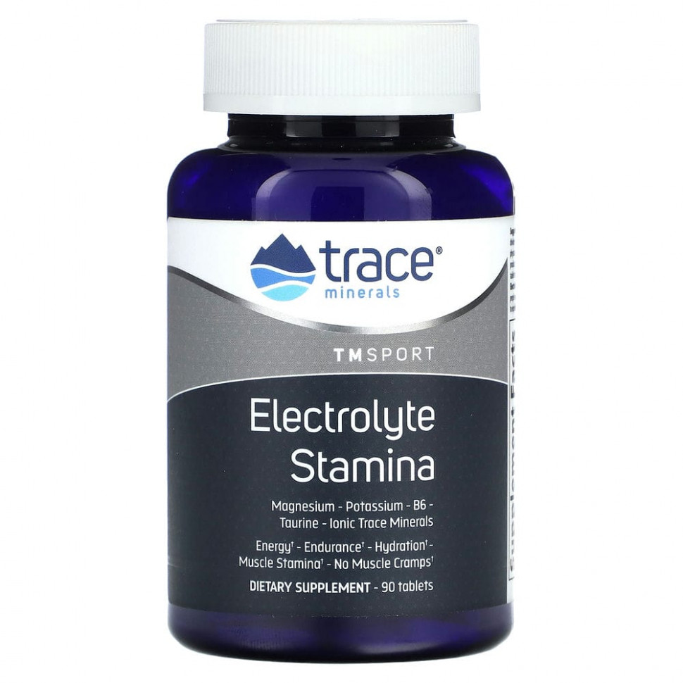   Trace Minerals , TM Sport, Electrolyte Stamina, 90    -     , -,   