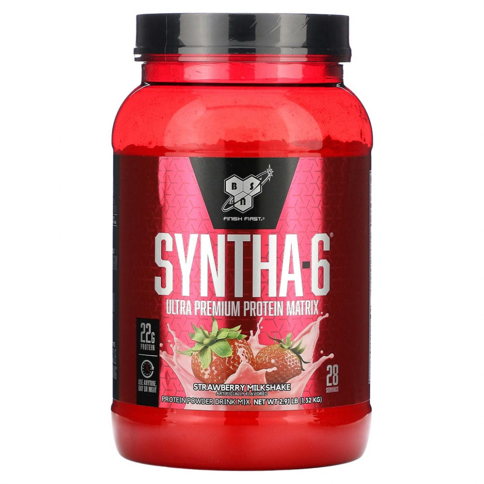   BSN, Syntha-6, Ultra Premium Protein Matrix,   , 1,32  (2,91 )   -     , -  