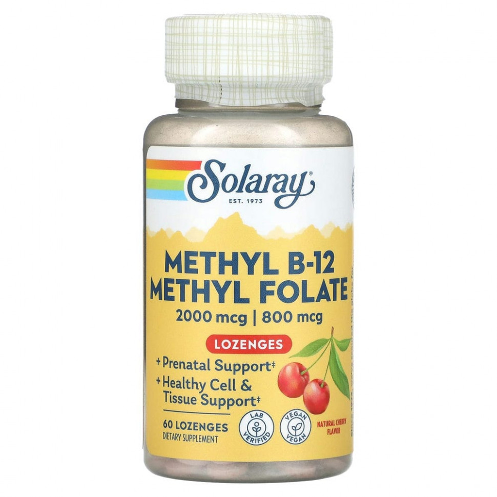  Solaray,   B-12 ,   , 60   IHerb ()