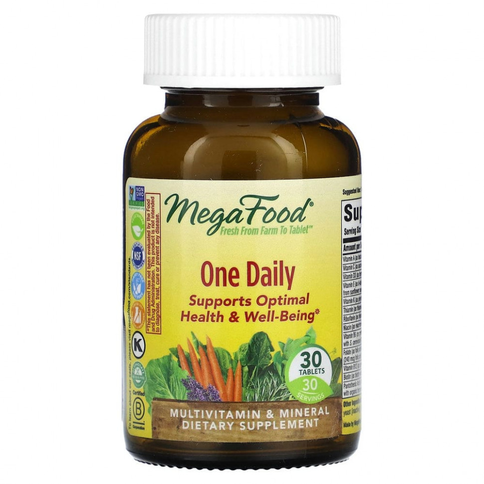   MegaFood, One Daily,       , 30    -     , -,   