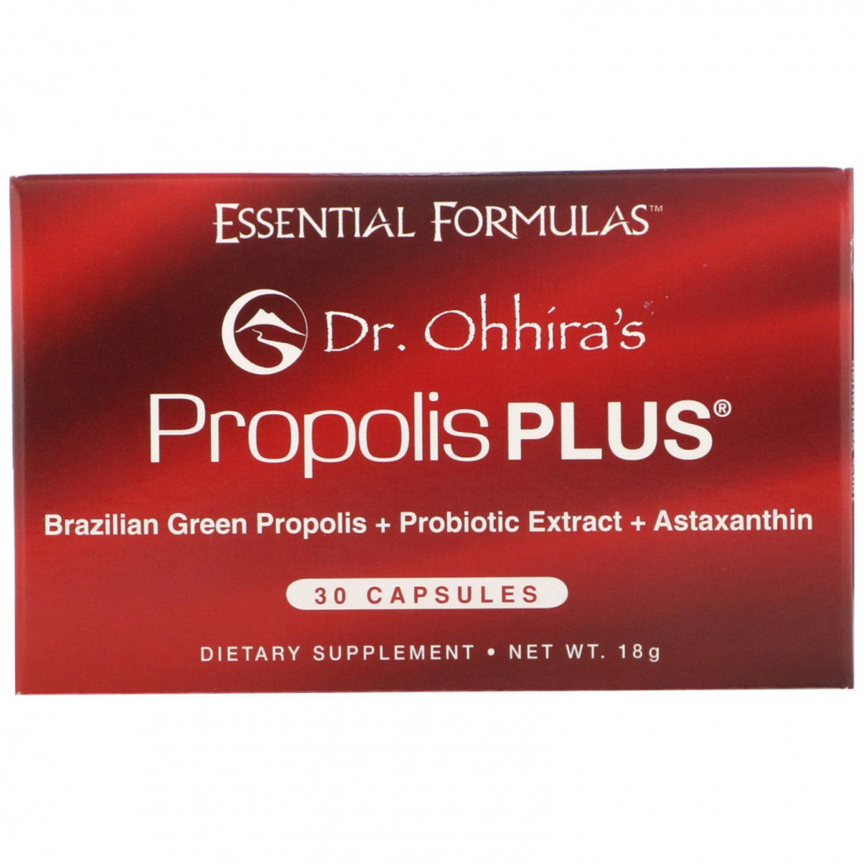   Dr. Ohhira's, Propolis Plus, 30    -     , -  