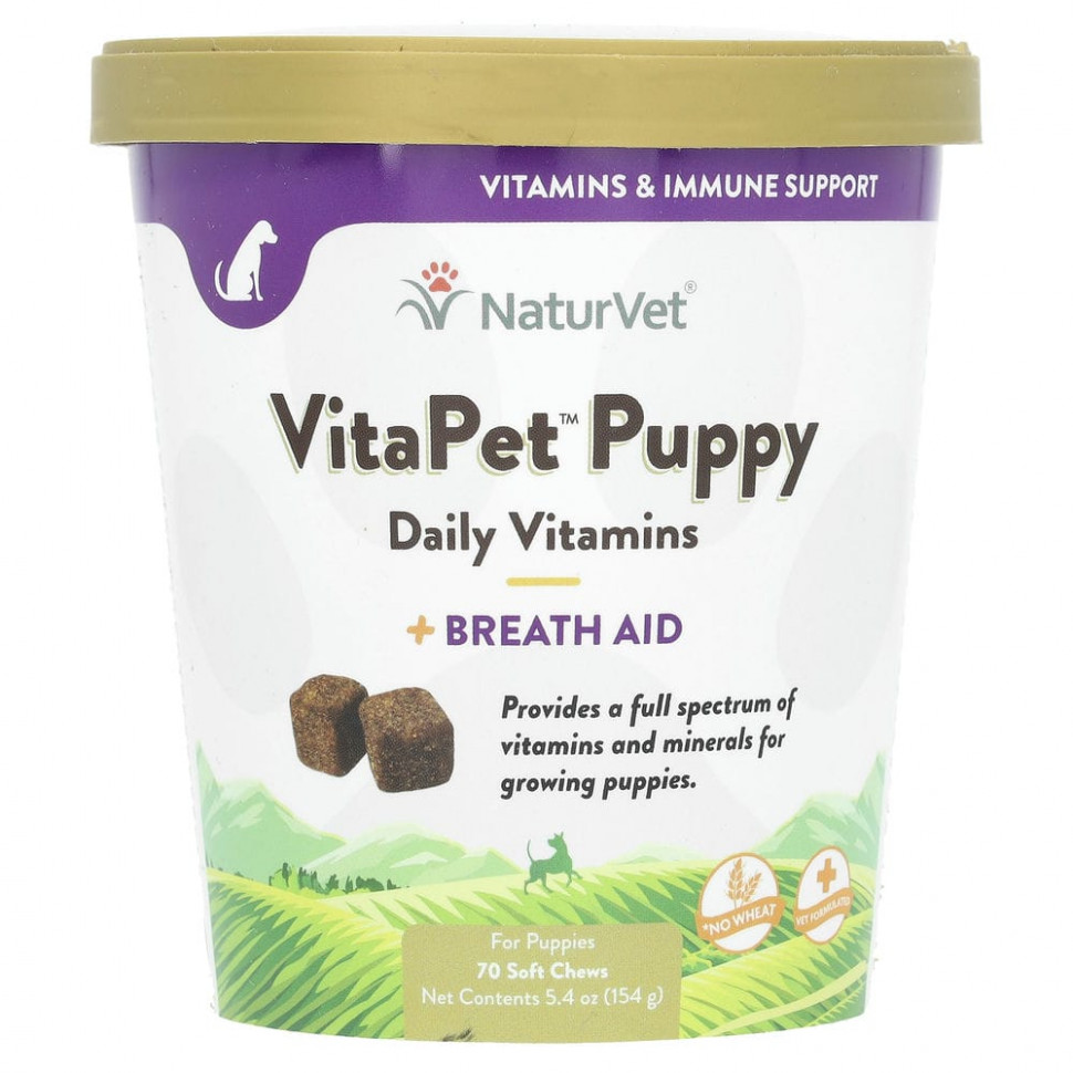   NaturVet, VitaPet Puppy,      ,  , 70  , 154  (5,4 )   -     , -  