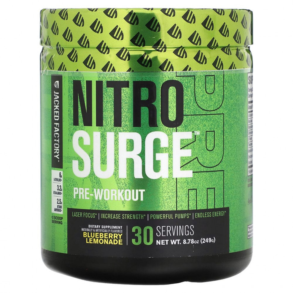   Jacked Factory, Nitro Surge,  ,     , 249  (8,78 )   -     , -  