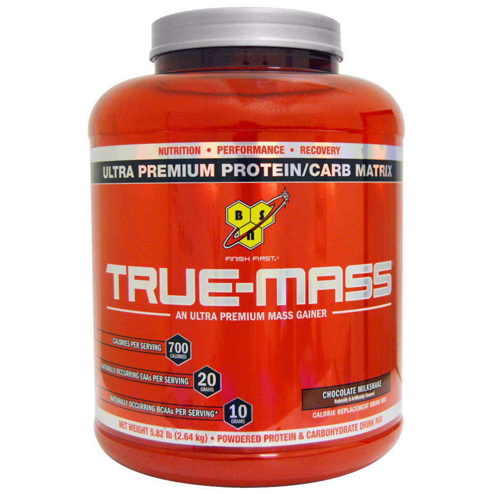   BSN, True-Mass, Ultra Premium Protein/Carb Matrix,   , 2,64  (5,82 )   -     , -,   